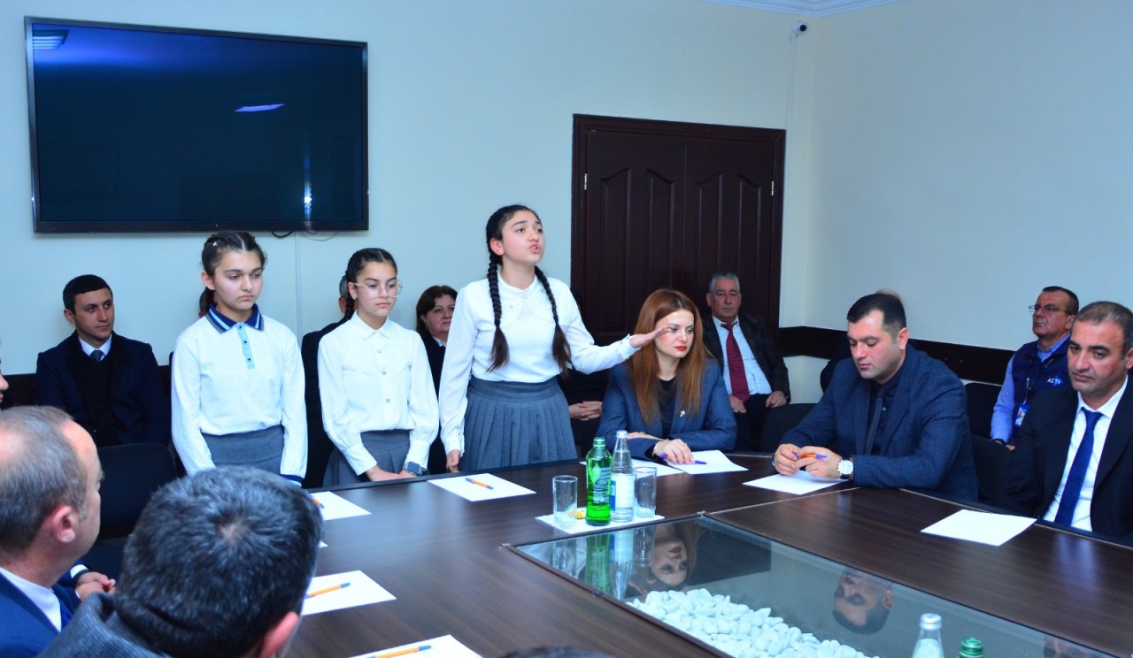 Ulu Öndərin əziz xatirəsi Ağstafada ehtiramla yad olunub - FOTOLAR